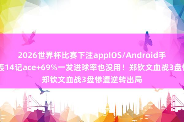 2026世界杯比赛下注appIOS/Android手机版下载 狂轰14记ace+69%一发进球率也没用！郑钦文血战3盘惨遭逆转出局
