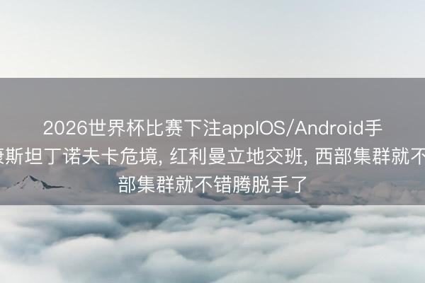 2026世界杯比赛下注appIOS/Android手机版下载 康斯坦丁诺夫卡危境, 红利曼立地交班, 西部集群就不错腾脱手了
